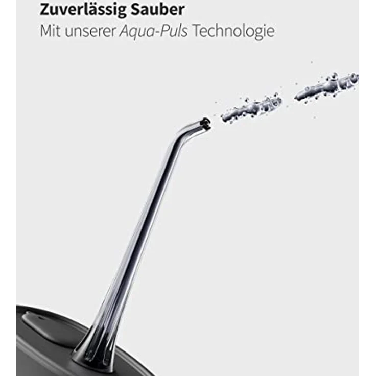 Zahnheld® Super-Set, elektrische Schallzahnbürste GERO + Munddusche AQUADENT | inkl. Bürstenkopf & Reiseetui | Effektive Zahnreinigung + Interdentalreinigung – Bild 5