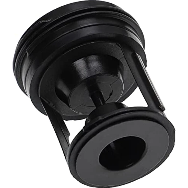 vhbw Flusensieb für Waschmaschinen und Trockner, Ersatzteil schwarz, 5,9 cm Durchmesser, kompatibel mit Privileg, Quelle und Gorenje – Bild 3