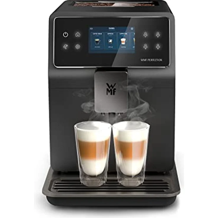 WMF Perfection 740L Kaffeevollautomat mit Milchsystem,15 Getränkespezialitäten, Double Thermoblock, Edelstahl-Mahlwerk, Nutzerprofil Speicherung – Bild 2