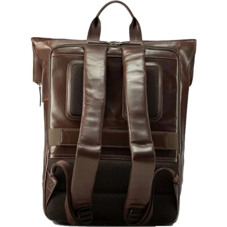 Jost Skagen Business-Rucksack aus Leder, 44 cm mit Laptopfach, braun – Bild 3