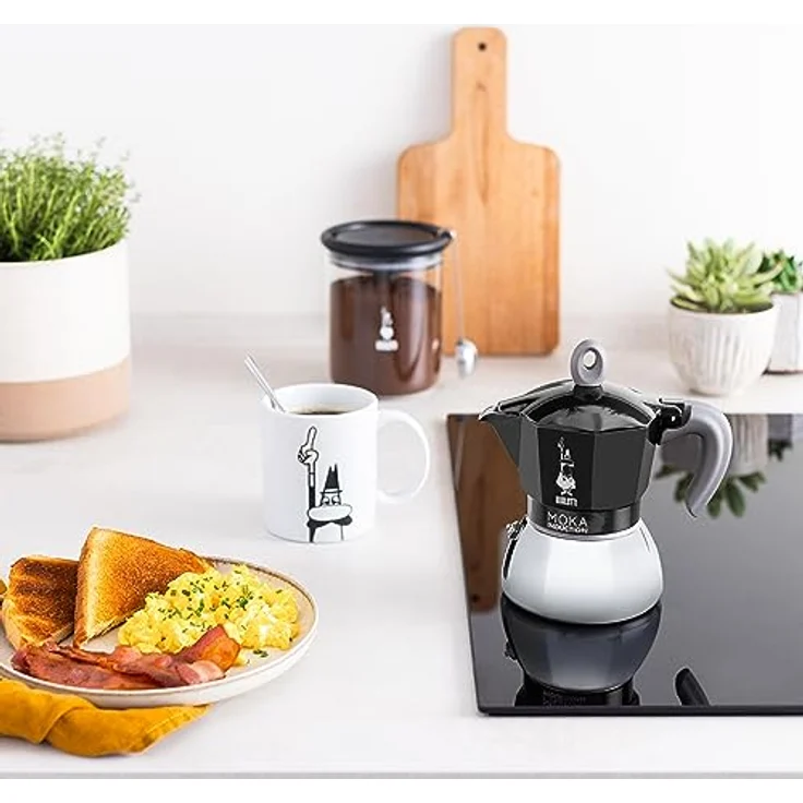 Bialetti New Moka Induction 2 Tassen Schwarz – Bild 4