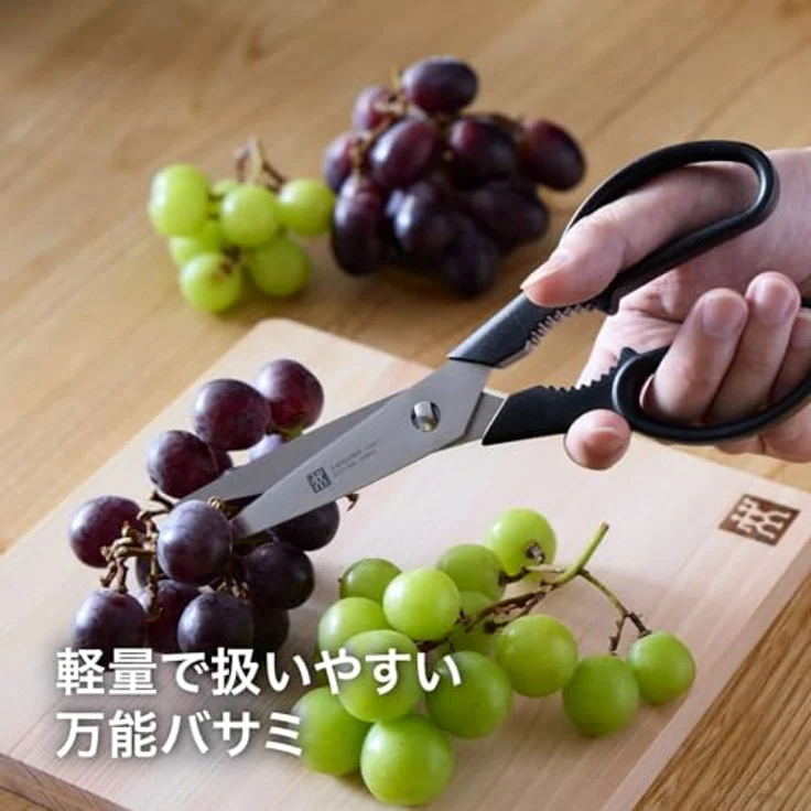 ZWILLING Twin L Vielzweckschere, Universalschere aus rostfreiem Edelstahl, 20 cm mit ergonomischen griffen und integriertem Drehverschlussöffner – Bild 4