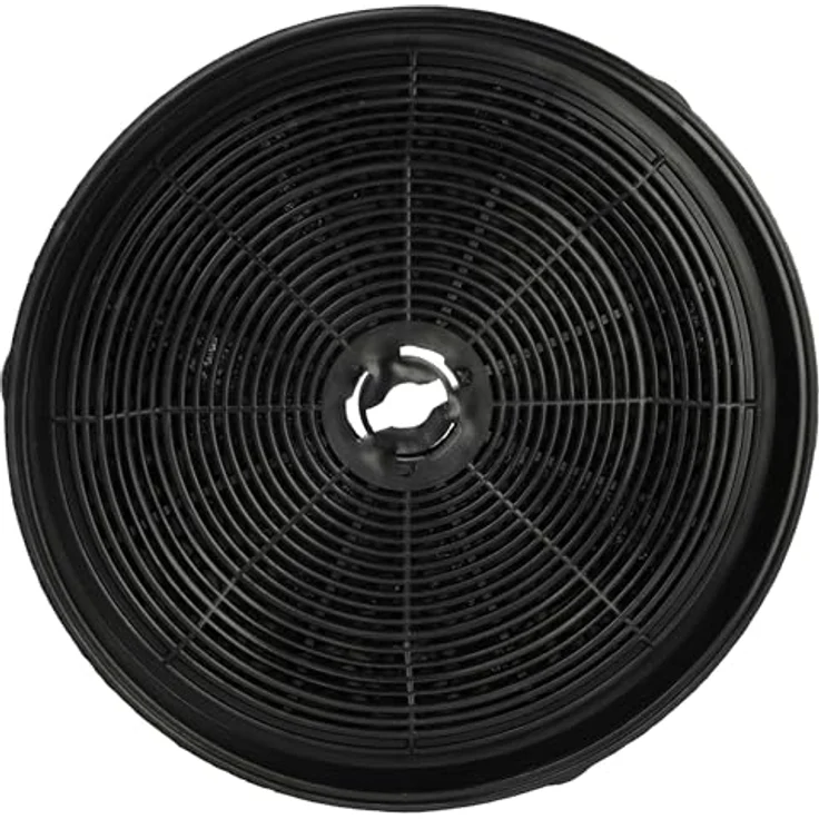 vhbw Aktivkohlefilter kompatibel mit CDA CTA9SS, CTA6SS, MX9SS, MX6SS, EVP91, EVP61, EVG9, EVG6SS, CTE6 Dunstabzugshaube - 19 cm, schwarz – Bild 4