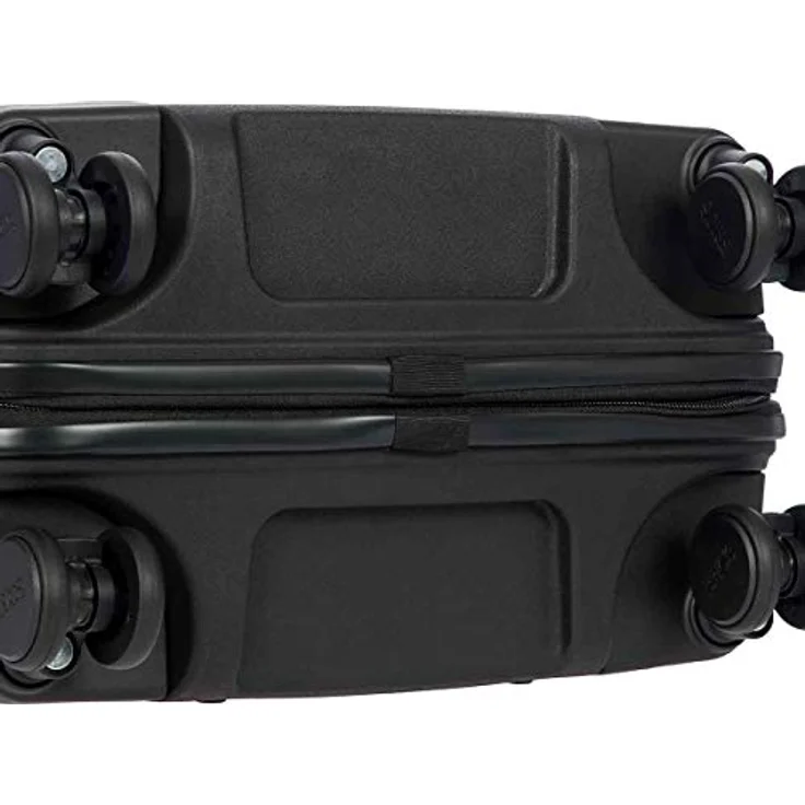 Bric's Hartschalen-Trolley Erweiterbar, Kollektion Ulisse B|Y, 4-Rollen-Koffer, Widerstandsfähig und Ultraleicht, USB-Anschluss, Integriertes TSA-Schloss, Maße: 37x55x23/27, Schwarz – Bild 5