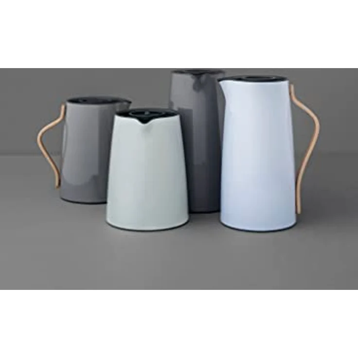 Stelton x-201 Emma Isolierkanne Tee 1 L, Kunststoff, hellblau, 17 x 14 x 19.5 cm – Bild 4