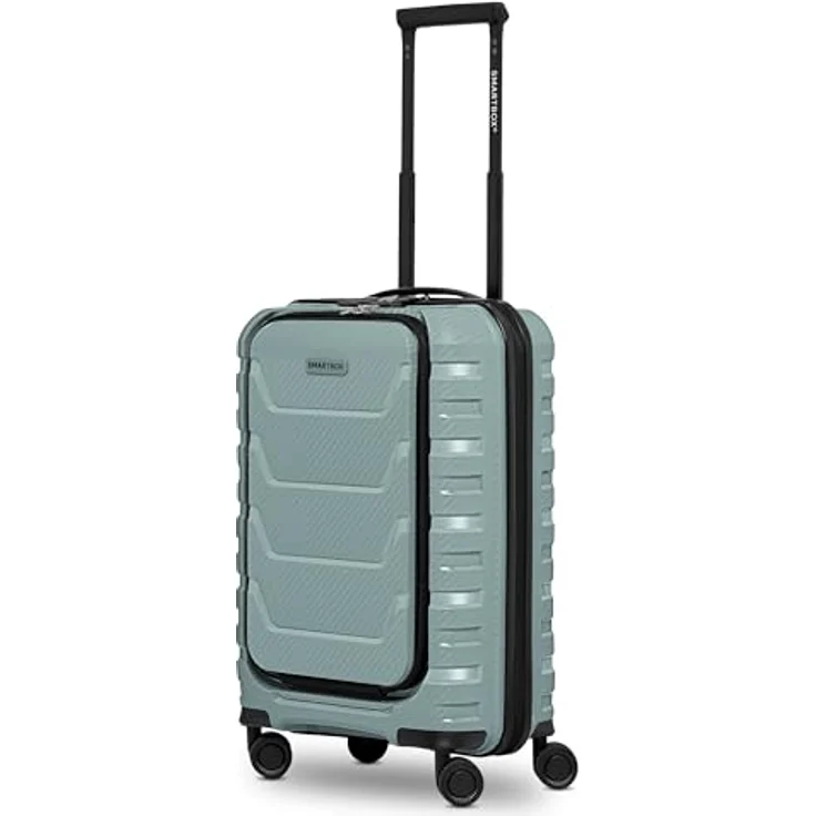 Smartbox Edition 01, 4 Rollen Kabinentrolley 55 cm mit Laptopfach, grün – Bild 1