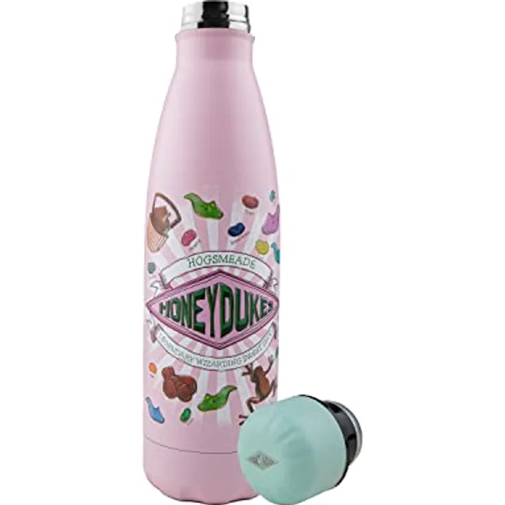 Cinereplicas Harry Potter - Isolierte 500ml Edelstahl Wasserflasche - Offizielle Lizenz (Honigtopf)