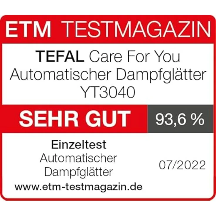 TEFAL YT3040 Care For You Dampfglätter – Bild 15