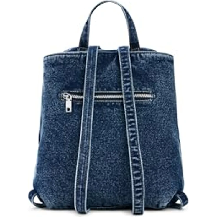Desigual Curio City Rucksack, 29.5 cm, blau, 100% Baumwolle, 24.5 cm x 8.5 cm – Bild 2