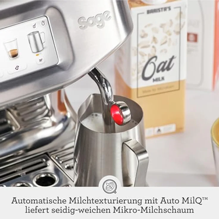 Sage - The Barista Touch Impress, Schwarzer Trüffel – Bild 6