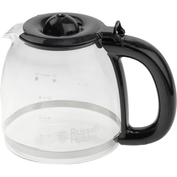 RUSSELL HOBBS 27011-56 Honeycomb Maker, Filterkaffeemaschine in Schwarz, original Glaskanne für Modell 700462