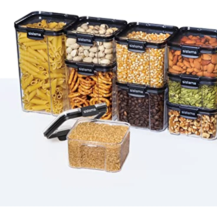 Sistema Tritan Ultra Square 2,75L, Mehrfarbige Lunchbox mit BPA-freiem Tritan-Material – Bild 5