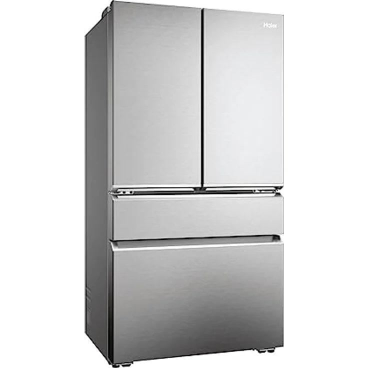 Haier French Door 90 SERIE 7 PRO HFW7918ENMP Kühl-Gefrierkombination/Total No Frost/Smart hON-App/Easy Access Gefrierschubladen spart bis zu 30% Energie/Leise nur 35 db(A) / Edelstahl Front – Bild 4