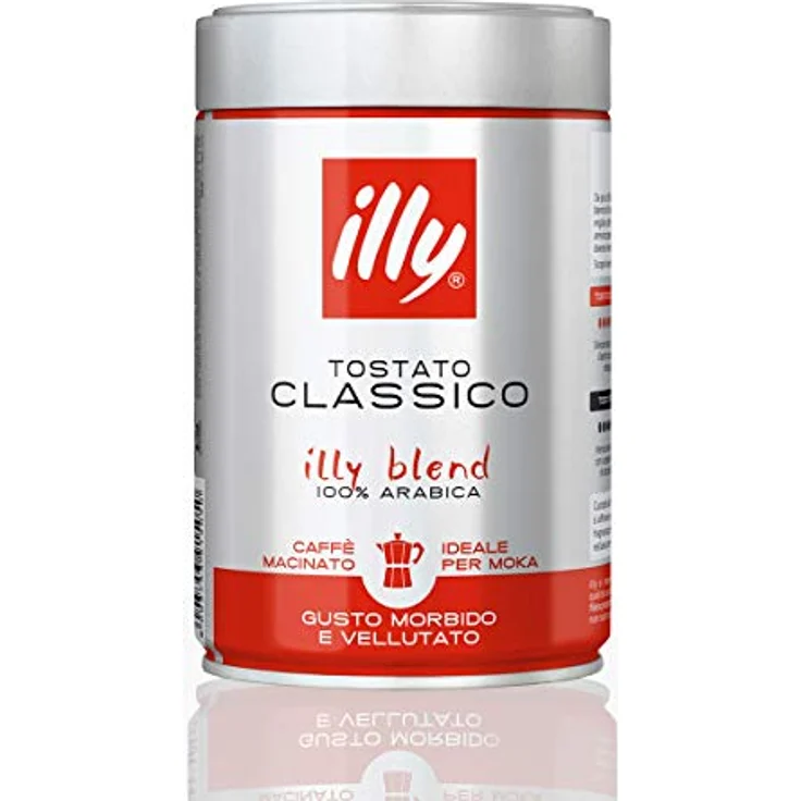 illy Kaffeepulver Mokka 250g Dose klassische Röstung gemahlener Filterkaffee – Bild 2