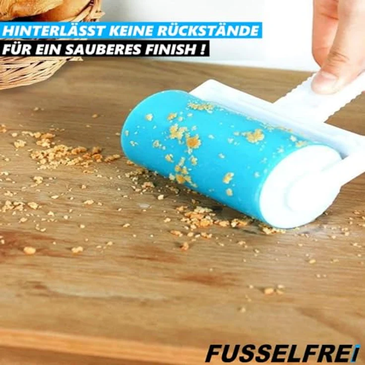 MAVURA Fusselroller FUSSELFREI wiederverwendbarer Fusselentferner Tierhaarentferner waschbar Flaumentferner abwaschbar - Preisvergleich – Bild 3