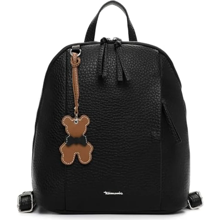 Tamaris TAS Katrina SC City Rucksack, 29 cm, schwarz, 100% Polyurethan, 27 cm x 13 cm x 29 cm – Bild 1