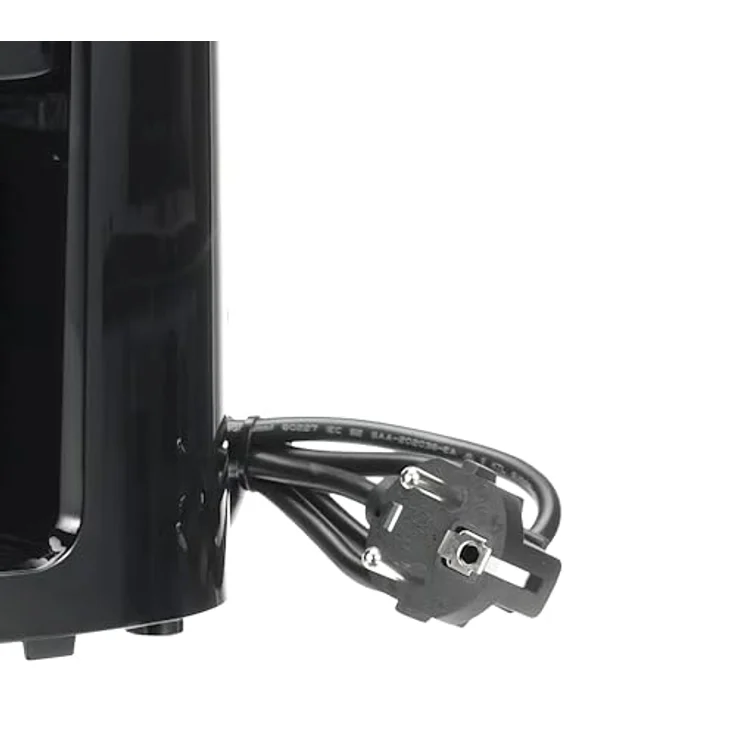 grossag Single-Kaffeemaschine KA 8.17 Schwarz-Edelstahl 1- Tassen Kaffeeautomat 150ml Permanent-Filter 380W – Bild 9