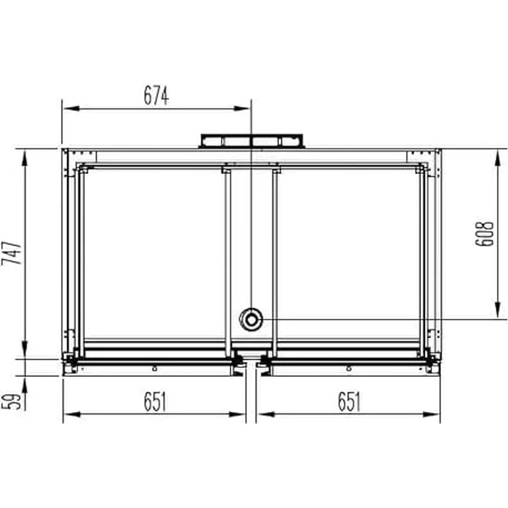 GASTROHERO Kühlschrank PROFI 1400 GN 2/1 Superior, Edelstahl, 934 Liter Nettovolumen, mit digitalem Thermostat – Bild 4