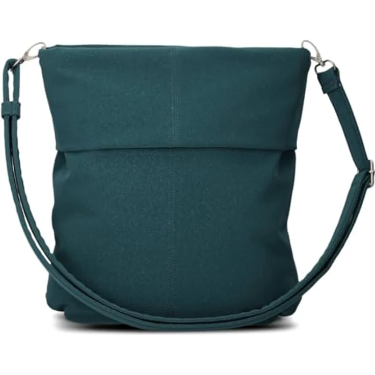 Zwei Mademoiselle.M Schultertasche 31 cm, elegante Umhängetasche aus widerstandsfähigem Polyurethan mit Reißverschlussfach und abnehmbaren Schulterriemen – Bild 6