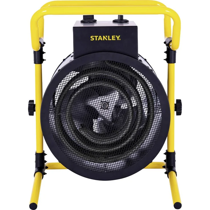STANLEY SXJH119000E Heizlüfter mit 9000W, regulierbare Heizleistung, Kaltluftfunktion, Schwarz/Gelb