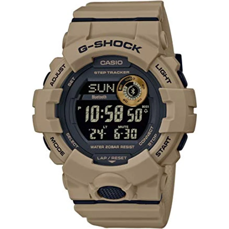 CASIO Herren Digital Quarz Uhr mit Resin Armband GBD-800UC-5ER – Bild 1