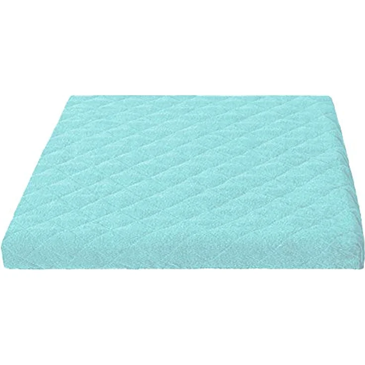 Brandsseller Waschmaschinenbezug & Trocknerbezug 60x60 cm, gepolsterter Schonbezug mit Gummizug - Türkis, strapazierfähiges Material, waschbar bei 40 °C – Bild 4