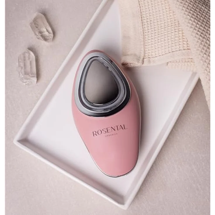 Rosental Organics EMS Cleansing Brush, Gesichtsreinigungsbürste mit Vibration, EMS & Lichttherapie, Silikonbürste für effektive Tiefenreinigung und Hautelastizität – Bild 5