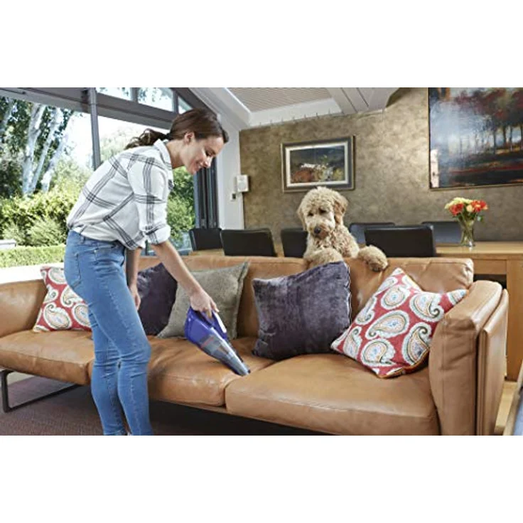 Black+Decker DVB315JP-QW Handstaubsauger Violett-Titanium – Bild 6