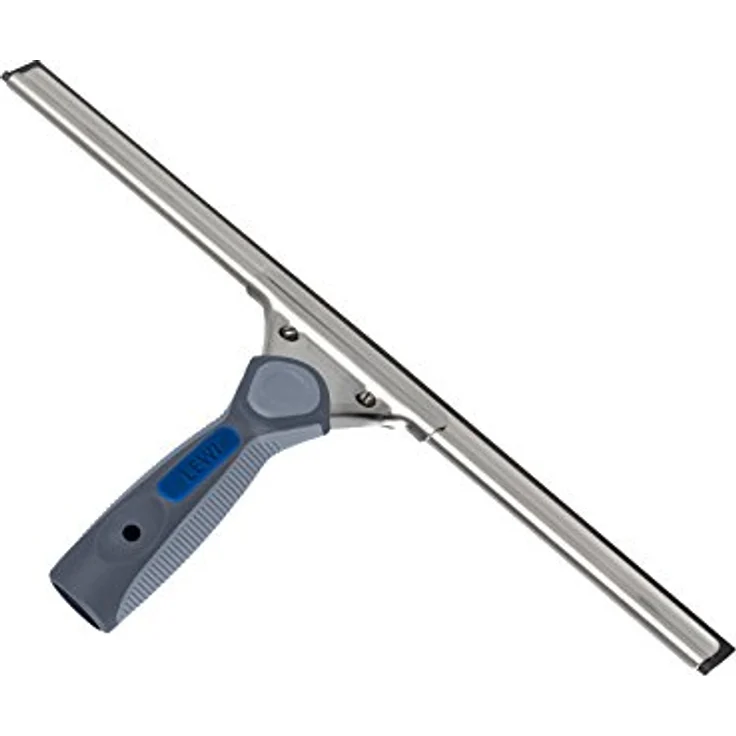 LEWI 10511 Fensterwischer Bionic, 35 cm mit Edelstahlschiene und soft Wischergummi, ergonomisch gestaltet für eine mühelose Handhabung – Bild 1