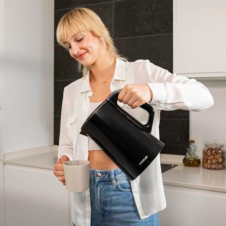 Cecotec Thermosense 800, Wasserkocher 1,7 Liter, 2200 W, Schwarz – Bild 5