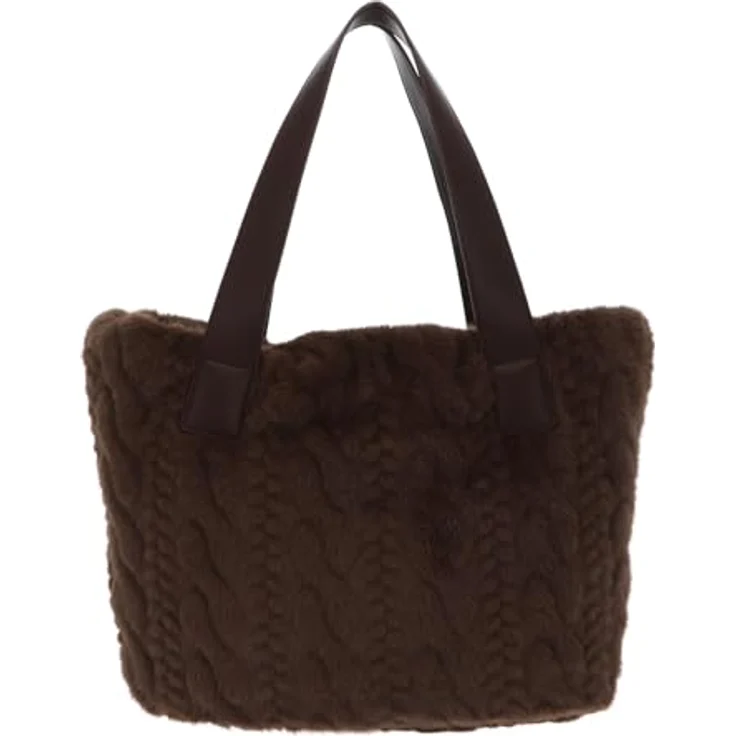 Liu Jo Verry Shopper Tasche L, 50 cm, moro light, aus 100% Polyester – Bild 3