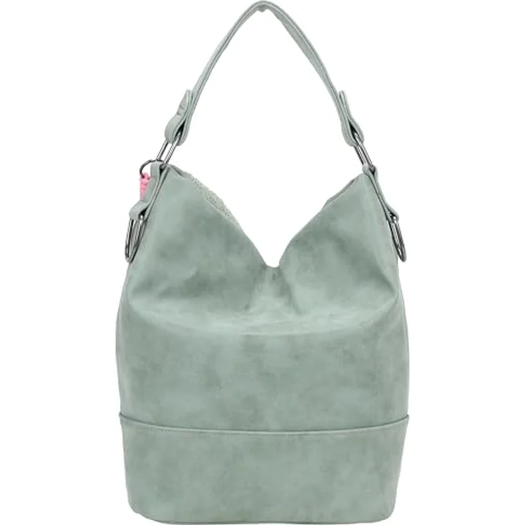 Fritzi aus Preußen Olga Schultertasche, 27 cm, Handtasche mit Magnetverschluss und geräumigem Hauptfach, Grün – Bild 3