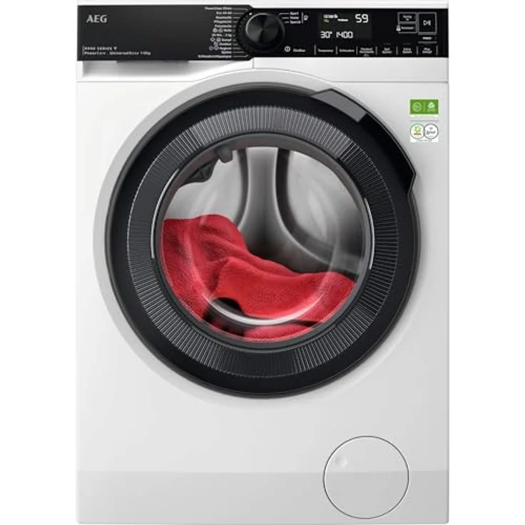 AEG LR8EW75400 8000 Waschmaschine, 10 kg, 1351 U/Min., PowerCare, ProSteam, Connectivity – Bild 1