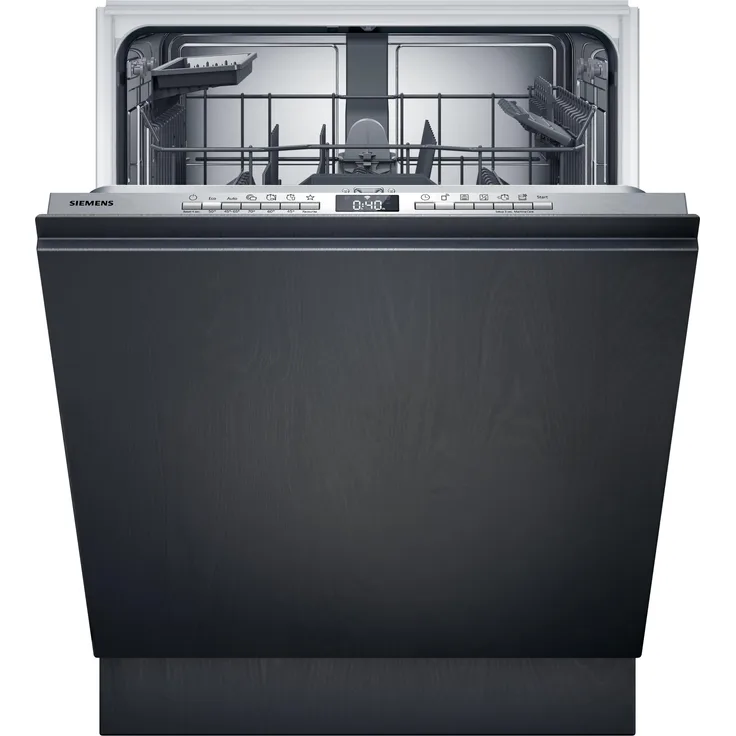 Siemens iQ300, Vollintegrierter Geschirrspüler, 60 cm, 13 Maßgedecke, Energieeffizienzklasse A, Home Connect-fähig, Edelstahl