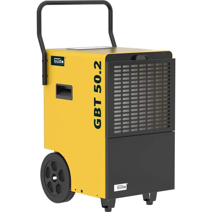 Güde Bautrockner GBT 50.2, 50 L Entfeuchtungsleistung, 900 W, mobil, mit Hygrostat und Auto-Stop Funktion
