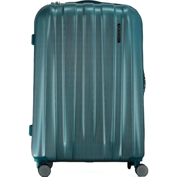 Polestream ® Moonrock Koffer, Deepsea Green Brushed, erweiterbar um 20%, mit TSA-Schloss und 5 Jahren Garantie – Bild 1