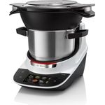 BOSCH Cookit MCC9555DWC, 1750,00 W, 3,00 l Schüssel, XL-Topf mit Smart Sensor Technology, Touch-Display, Home Connect App