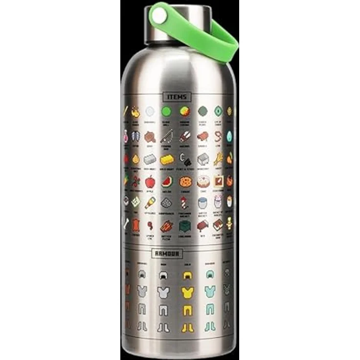 Paladone Metall Wasserflasche - Minecraft – Bild 8