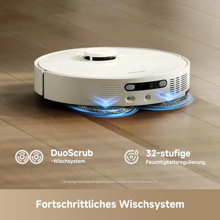 Dreame L10s Ultra Gen3, Staubsauger Roboter mit Wischfunktion, 25KPa Saugleistung, Haustiermodus, selbstreinigende All-in-One Dock, Teppichreinigung – Bild 6