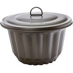 Staedter 603097 Wasserbadform 2ltr. Ilaflon, Backform mit Antihaft-Beschichtung, 2 Liter Inhalt