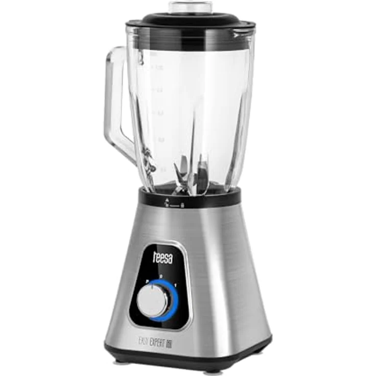Teesa Easy EXPERT GO Bechermixer TSA3549, 1300 W, 1,5 l Glasbecher, 6 Edelstahlklingen, Eiszerkleinerungsfunktion, BPA-frei – Bild 2