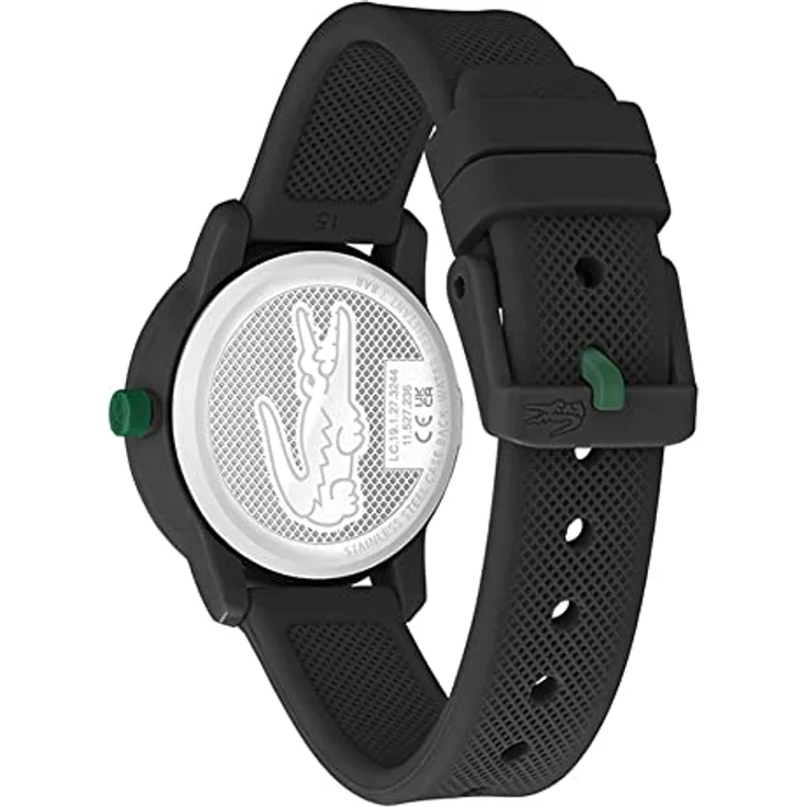 Lacoste Analog Quarzuhr für Kinder mit Schwarzes Silikonarmband - 2030042 – Bild 3