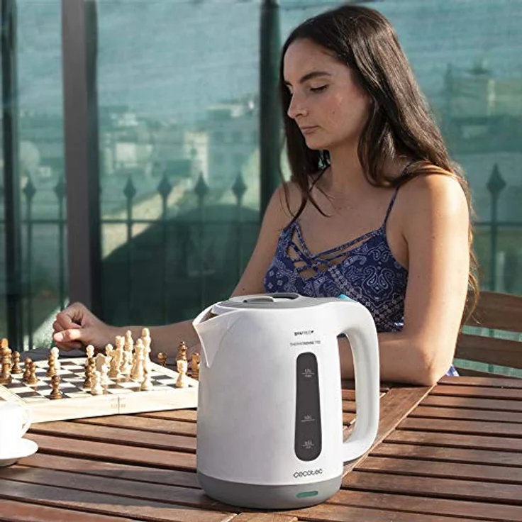 Cecotec Wasserkocher ThermoSense 170, 1,7 Liter Fassungsvermögen, BPA-frei, Abnehmbarer Kalkfilter und doppeltes Sicherheitssystem – Bild 5