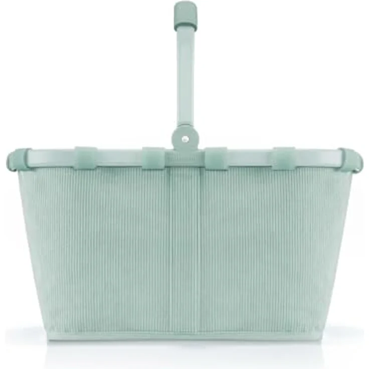 Reisenthel carrybag frame cord Shopper, Einkaufstasche aus wasserabweisendem Polyester, Petrol, zusammenklappbar, 48 x 28 x 29 cm – Bild 2