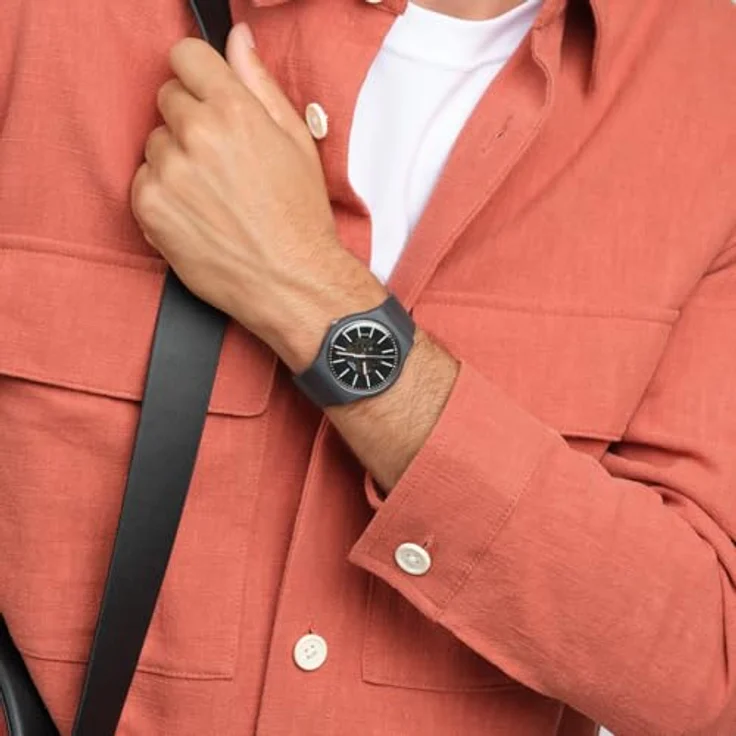 Swatch Montre Coblestone Street, Armbanduhr mit 41 mm Durchmesser – Bild 5
