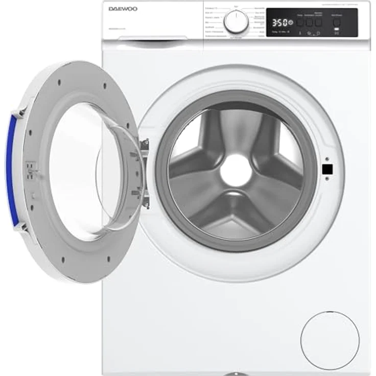 Daewoo WM-FBR8514W0NA-DE, 8kg Waschmaschine mit Inverter Motor, AquaStop und EcoLogic, Weiß – Bild 4