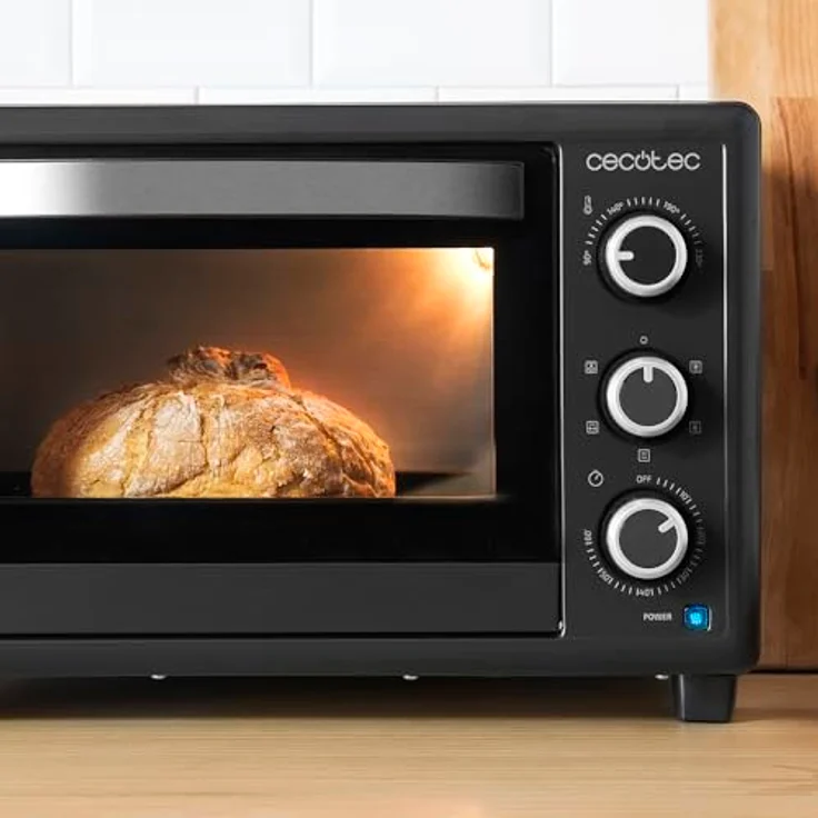 Cecotec Bake&Toast 3090 Black Gyro, 30 L Kleinbackofen mit 1500 W, schwarzer Grill und Heißluftfunktion – Bild 8