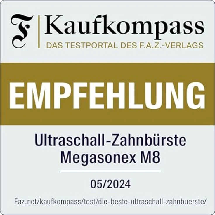 MEGASONEX 6x Bürstenköpfe zick zack - medium, ultrafeine Dupont Tynex Fasern, für gründliche Plaqueentfernung – Bild 2