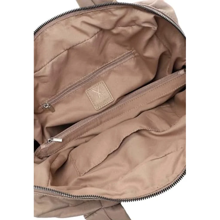 SURI FREY Shopper SFY Pauly, Uni-Design mit Reißverschluss, Feinsynthetik, in Nylon-Optik, schwarz – Bild 4