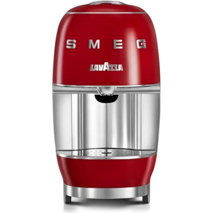 Lavazza LM200RED, Espressomaschine für LavAzza A Modo Mio Kapseln, 1250 Watt, 10 Bar Pumpendruck, rotes Kunststoffgehäuse